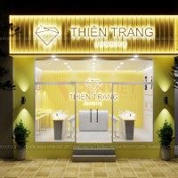 Thiết kế cửa hàng trang sức Thiên Trang